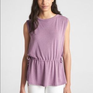 Gap Softspun Sleeveless Tie-waist Top
